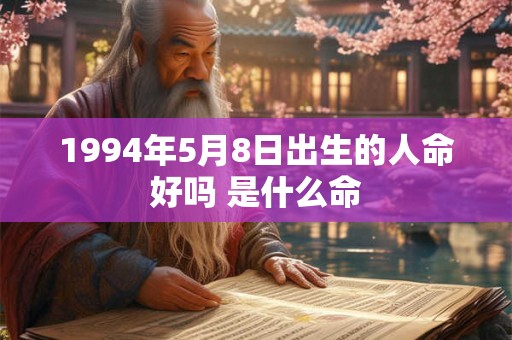 1994年5月8日出生的人命好吗 是什么命 1994年5月8日出生的人命好吗 是什么命