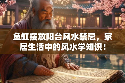 鱼缸摆放阳台风水禁忌，家居生活中的风水学知识！