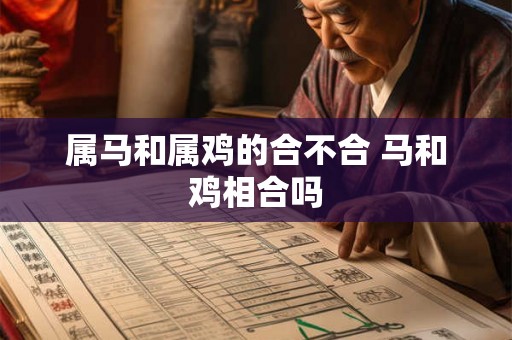 属马和属鸡的合不合 马和鸡相合吗