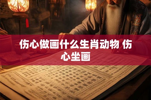 伤心做画什么生肖动物 伤心坐画
