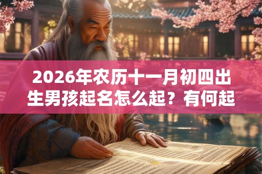 2026年农历十一月初四出生男孩起名怎么起?有何起名方法? 2026年农历十一月初四出生男孩起名怎么起?有何起名方法?