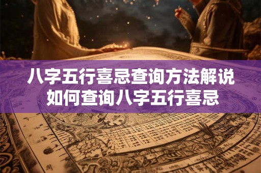 八字五行喜忌查询方法解说 如何查询八字五行喜忌 八字五行喜忌查询方法解说 如何查询八字五行喜忌