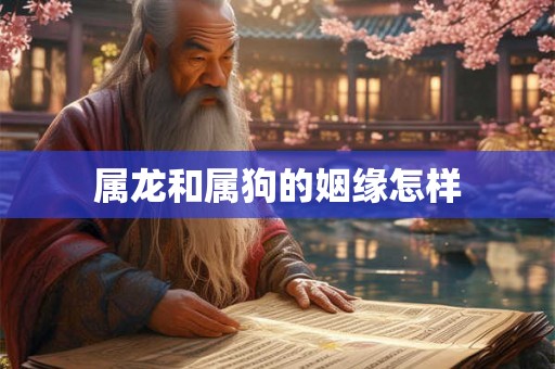 属龙和属狗的姻缘怎样
