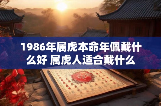 1986年属虎本命年佩戴什么好 属虎人适合戴什么
