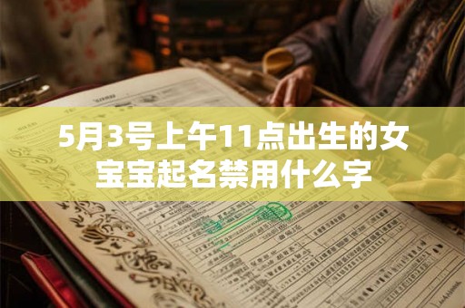 5月3号上午11点出生的女宝宝起名禁用什么字 5月3号上午11点出生的女宝宝起名禁用什么字
