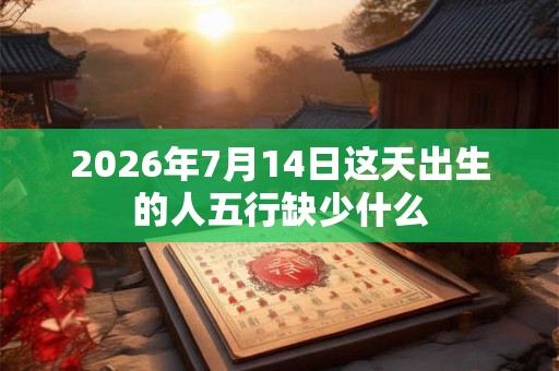 2026年7月14日这天出生的人五行缺少什么