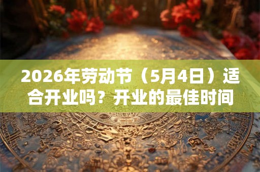 2026年劳动节(5月4日)适合开业吗?开业的最佳时间? 2026年劳动节(5月4日)适合开业吗?开业的最佳时间?