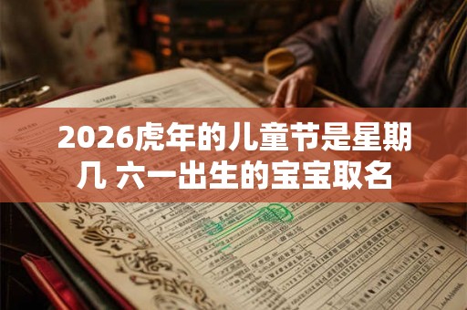 2026虎年的儿童节是星期几 六一出生的宝宝取名 2026虎年的儿童节是星期几 六一出生的宝宝取名