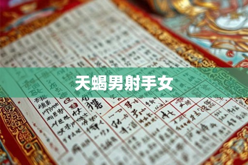 天蝎男射手女