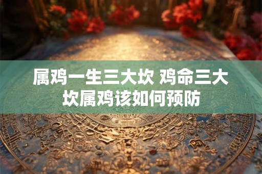 属鸡一生三大坎 鸡命三大坎属鸡该如何预防
