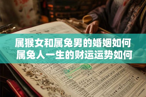 属猴女和属兔男的婚姻如何 属兔人一生的财运运势如何