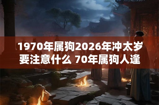 1970年属狗2026年冲太岁要注意什么 70年属狗人逢马年运气如何