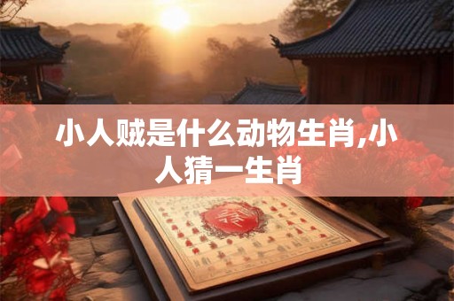 小人贼是什么动物生肖,小人猜一生肖