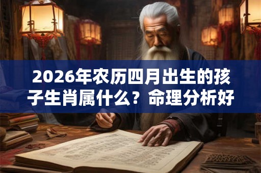 2026年农历四月出生的孩子生肖属什么?命理分析好吗? 2026年农历四月出生的孩子生肖属什么?命理分析好吗?