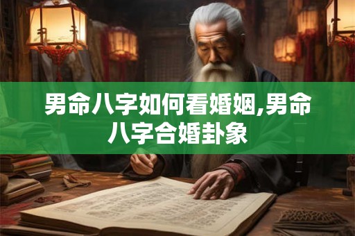 男命八字如何看婚姻,男命八字合婚卦象