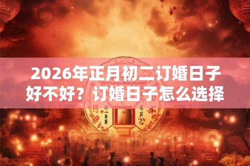 2026年正月初二订婚日子好不好？订婚日子怎么选择？