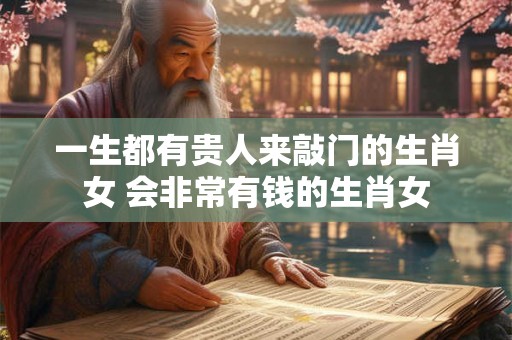 一生都有贵人来敲门的生肖女 会非常有钱的生肖女