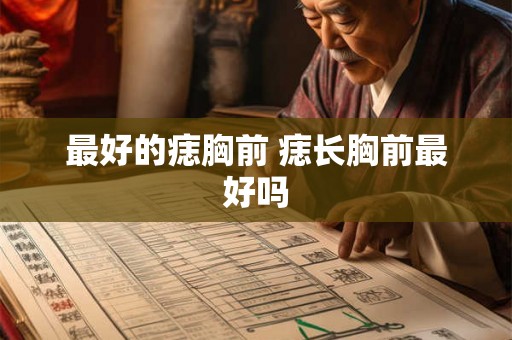 最好的痣胸前 痣长胸前最好吗