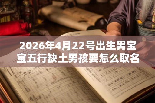 2026年4月22号出生男宝宝五行缺土男孩要怎么取名好