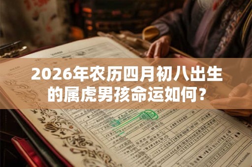 2026年农历四月初八出生的属虎男孩命运如何？