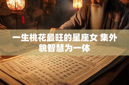 一生桃花最旺的星座女 集外貌智慧为一体