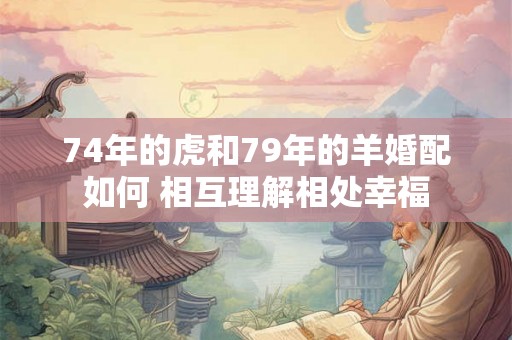 74年的虎和79年的羊婚配如何 相互理解相处幸福