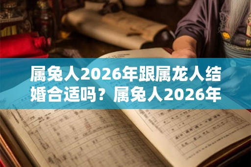 属兔人2026年跟属龙人结婚合适吗?属兔人2026年运势 属兔人2026年跟属龙人结婚合适吗?属兔人2026年运势