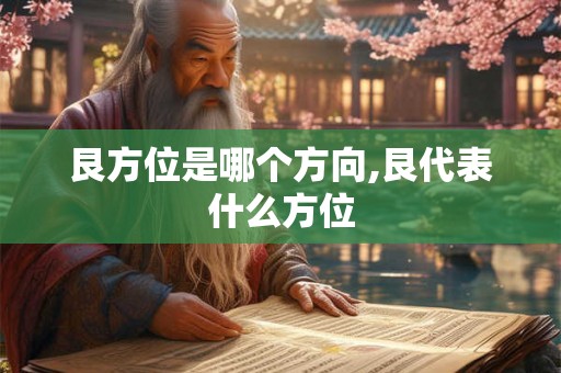 艮方位是哪个方向,艮代表什么方位