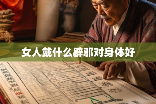 女人戴什么辟邪对身体好