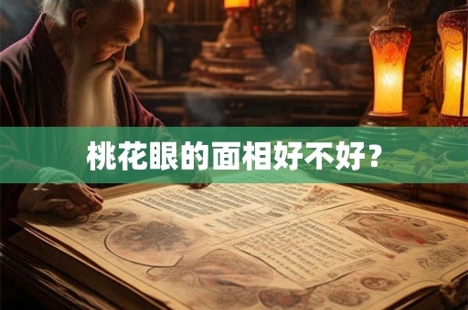 桃花眼的面相好不好？