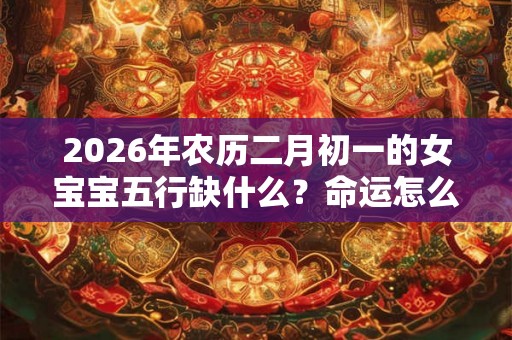 2026年农历二月初一的女宝宝五行缺什么？命运怎么样