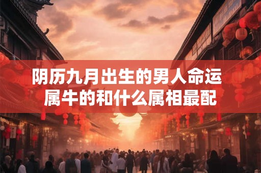 阴历九月出生的男人命运  属牛的和什么属相最配