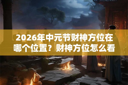 2026年中元节财神方位在哪个位置？财神方位怎么看？