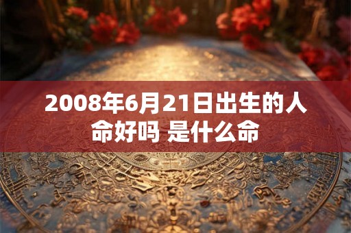 2008年6月21日出生的人命好吗 是什么命