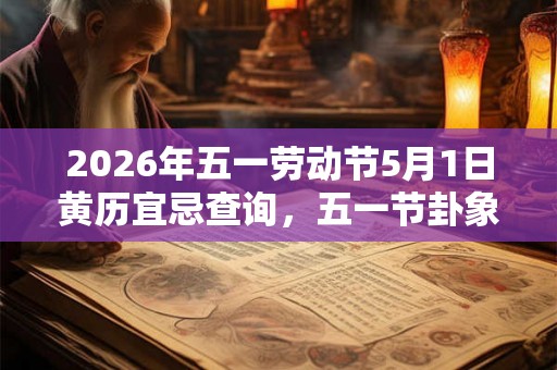 2026年五一劳动节5月1日黄历宜忌查询,五一节卦象占卜解析! 2026年五一劳动节5月1日黄历宜忌查询,五一节卦象占卜解析!