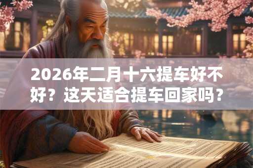 2026年二月十六提车好不好？这天适合提车回家吗？