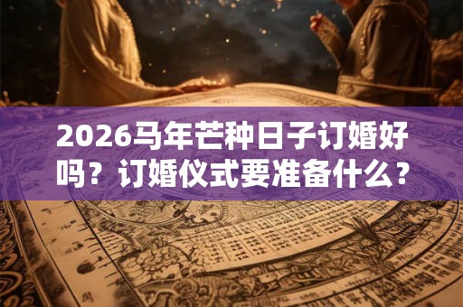 2026马年芒种日子订婚好吗？订婚仪式要准备什么？
