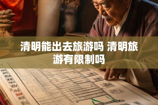 清明能出去旅游吗 清明旅游有限制吗 清明能出去旅游吗 清明旅游有限制吗