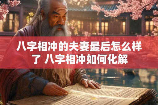 八字相冲的夫妻最后怎么样了 八字相冲如何化解
