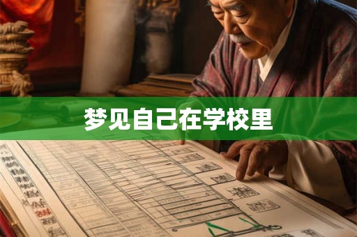 梦见自己在学校里