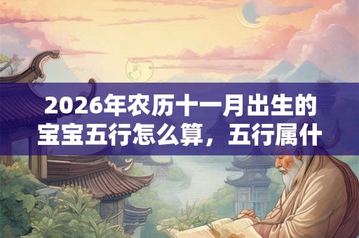 2026年农历十一月出生的宝宝五行怎么算，五行属什么？