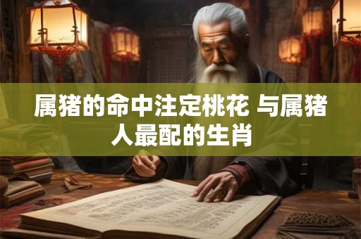 属猪的命中注定桃花 与属猪人最配的生肖