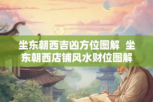 坐东朝西吉凶方位图解  坐东朝西店铺风水财位图解