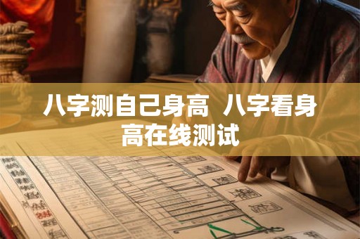 八字测自己身高 八字看身高在线测试 八字测自己身高 八字看身高在线测试