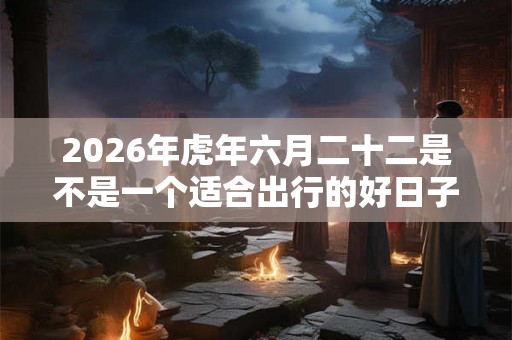 2026年虎年六月二十二是不是一个适合出行的好日子？