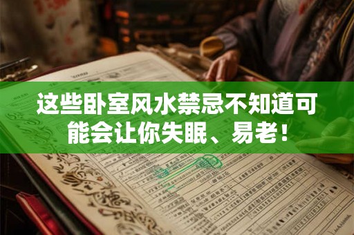 这些卧室风水禁忌不知道可能会让你失眠、易老！