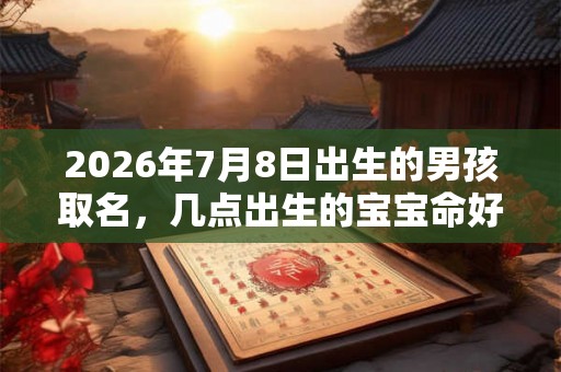 2026年7月8日出生的男孩取名，几点出生的宝宝命好？