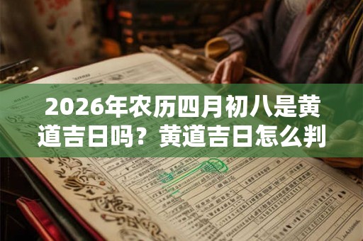 2026年农历四月初八是黄道吉日吗？黄道吉日怎么判断？