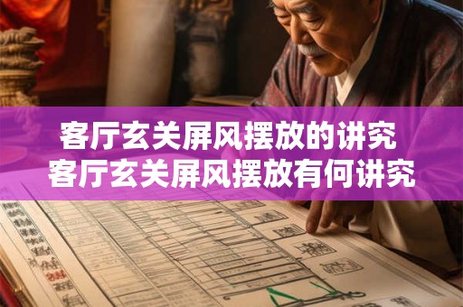 客厅玄关屏风摆放的讲究 客厅玄关屏风摆放有何讲究