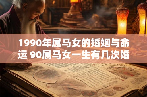 1990年属马女的婚姻与命运 90属马女一生有几次婚姻